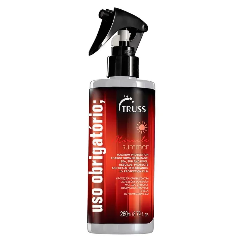 Truss Uso Obrigatório Miracle Summer 260ml