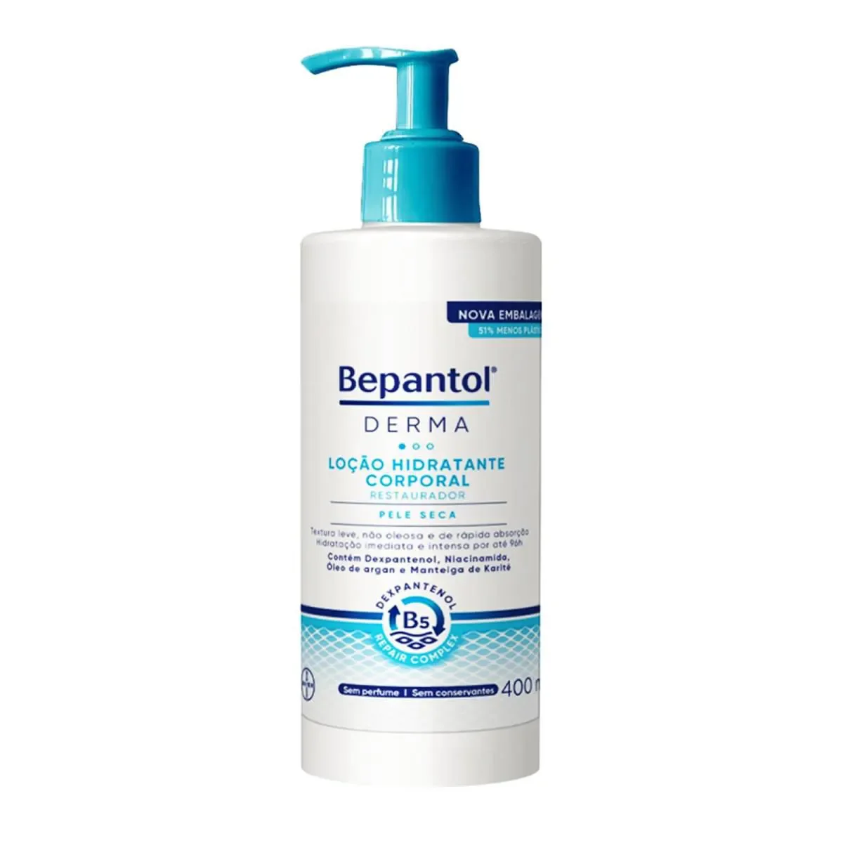 Loção Hidratante Bepantol Derma Restaurador Corporal 400ml