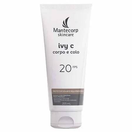 Creme corporal Ivy C Corpo e Colo Mantecorp 200ml
