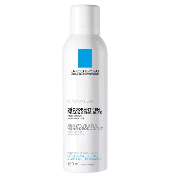 Desodorante Aerosol La Roche-Posay Deo 48h para Peles Sensíveis 150ml
