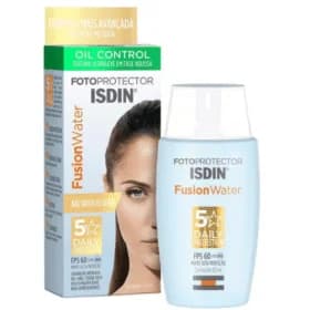 Protetor Solar Facial ISDIN Fusion Water FPS60 50ml