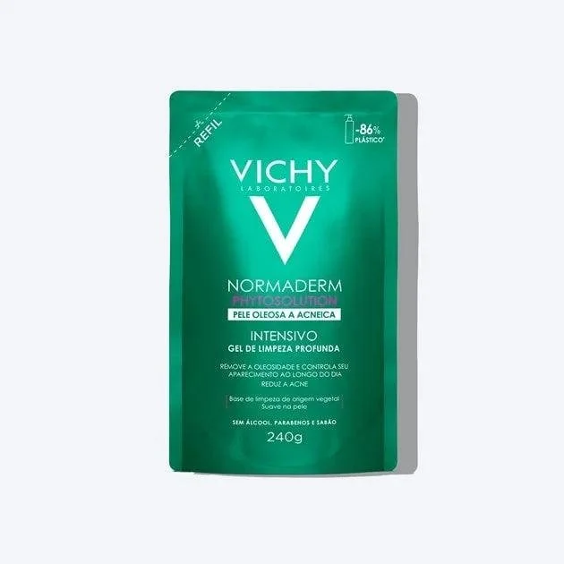 Normaderm Phytosolution Gel De Limpeza Anti-Acne Com Acido Salicílico Refil 240g