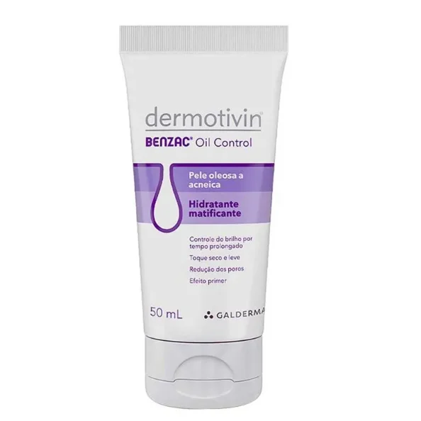 Hidratante Matificante Facial Dermotivin Benzac 50ml
